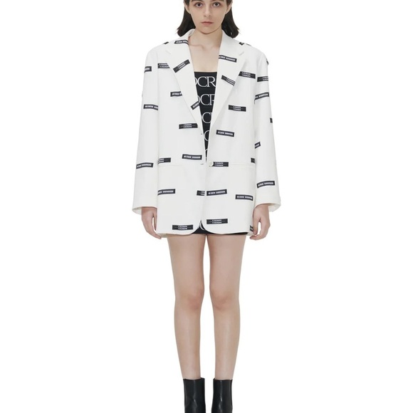 40 Crew White Lead Blazer Jacket - Picture 6 of 15